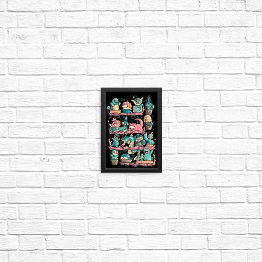 Water Shelf - Posters & Prints