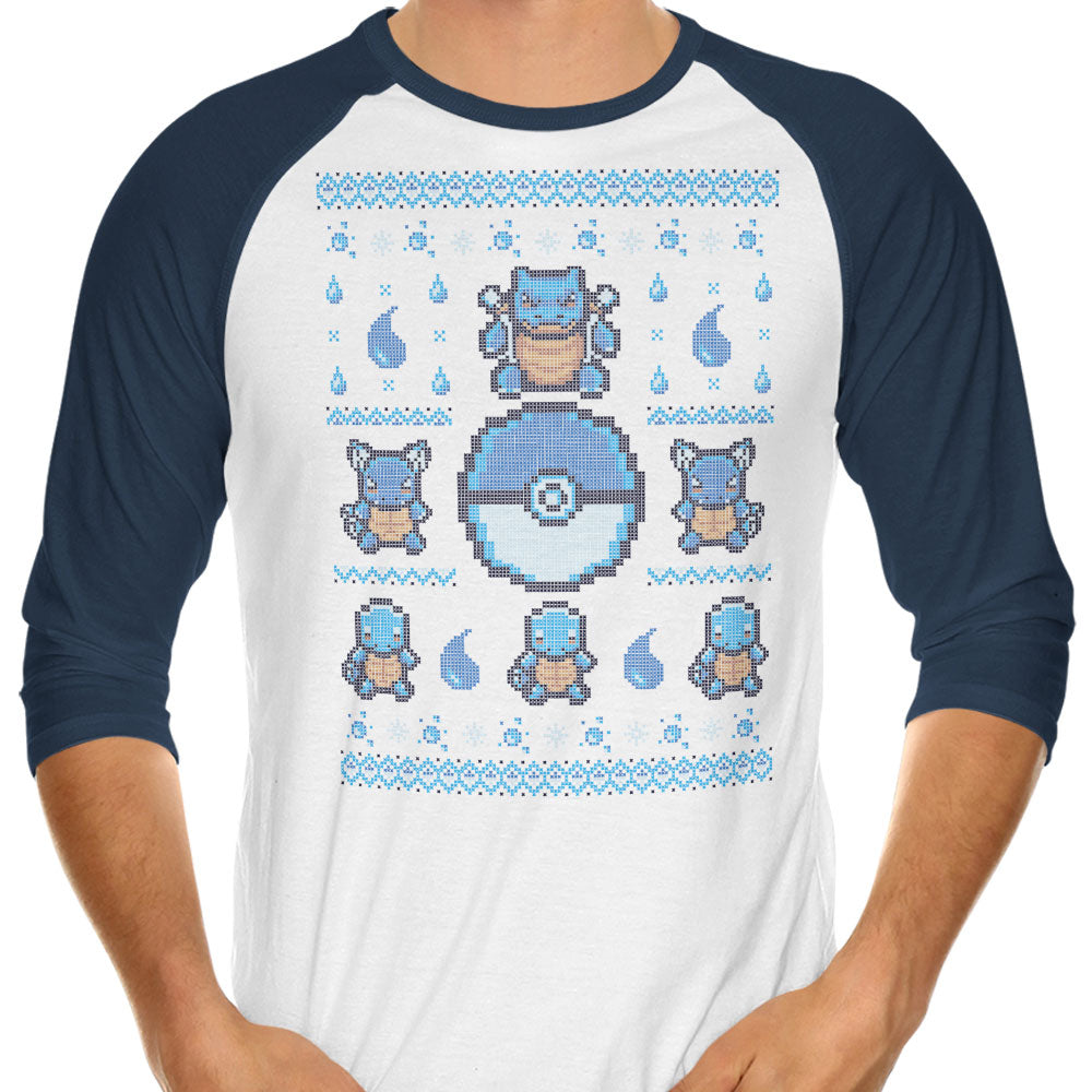 Water Trainer Sweater - 3/4 Sleeve Raglan T-Shirt