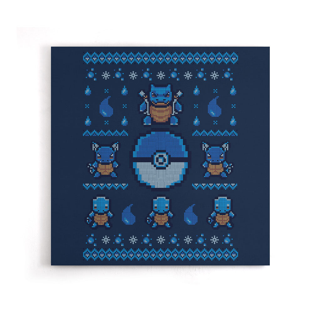 Water Trainer Sweater - Canvas Print