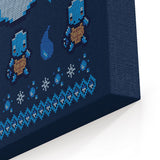 Water Trainer Sweater - Canvas Print