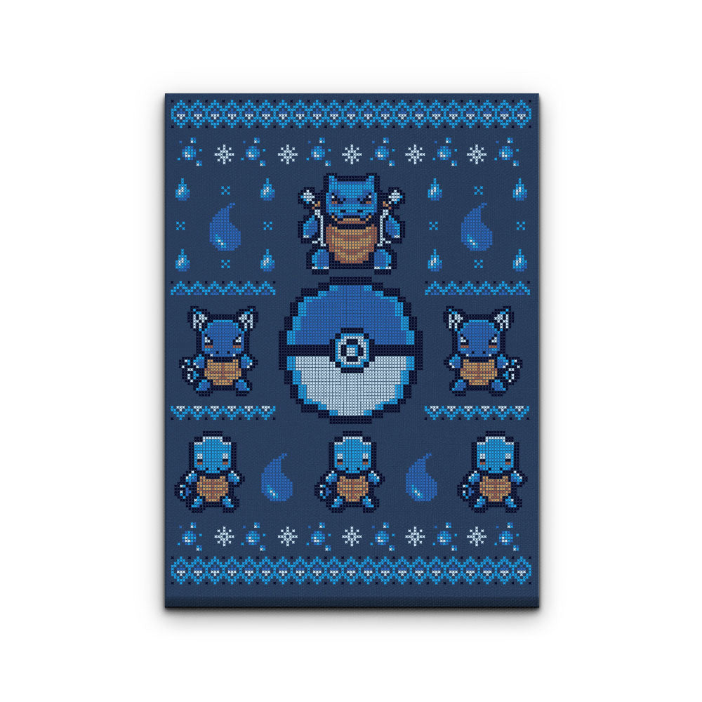 Water Trainer Sweater - Canvas Print