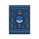 Water Trainer Sweater - Canvas Print