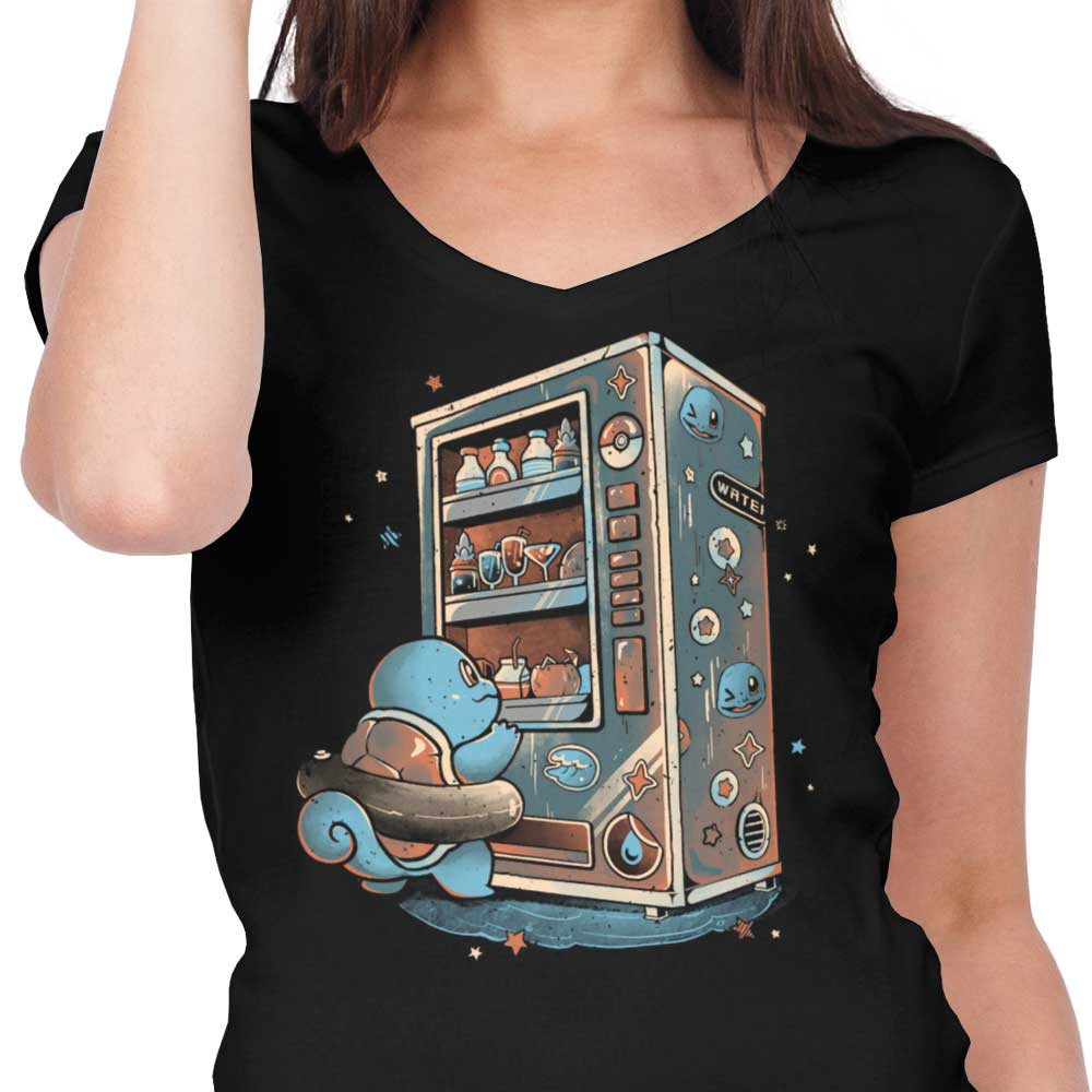 Water Vending Machine - Women's V-Neck