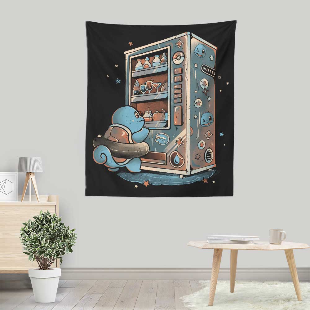 Water Vending Machine - Wall Tapestry