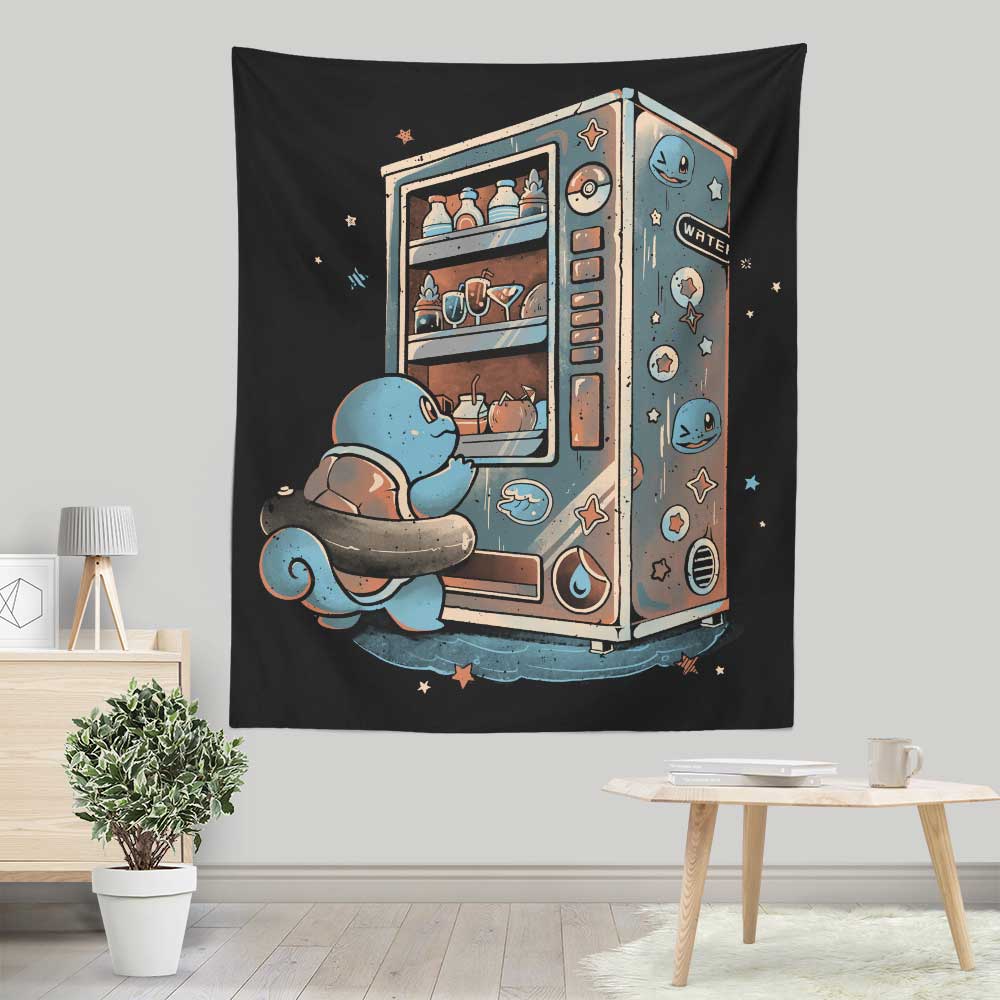 Water Vending Machine - Wall Tapestry