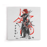 Watercolor Flurry - Canvas Print