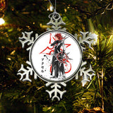 Watercolor Flurry - Ornament