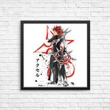 Watercolor Flurry - Posters & Prints