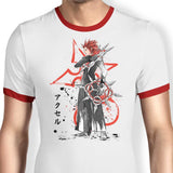 Watercolor Flurry - Ringer T-Shirt