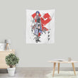 Watercolor Keyblade Master - Wall Tapestry