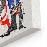 Watercolor Keyblade Wielder - Canvas Print
