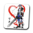 Watercolor Keyblade Wielder - Coasters