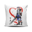 Watercolor Keyblade Wielder - Throw Pillow