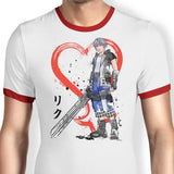 Watercolor Keyblade Wielder - Ringer T-Shirt