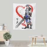 Watercolor Keyblade Wielder - Wall Tapestry