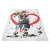 Watercolor Kingdom - Fleece Blanket