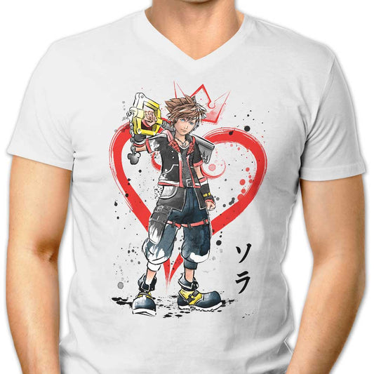 Watercolor Kingdom - Men's V-Neck