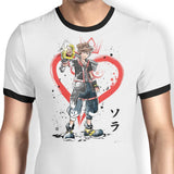Watercolor Kingdom - Ringer T-Shirt