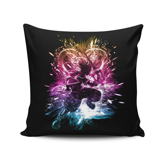 Way to the Heart - Throw Pillow