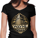 Wayne Tower - Women's V-Neck