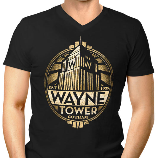 Wayne Tower - Men's V-Neck