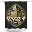 Wayne Tower - Shower Curtain
