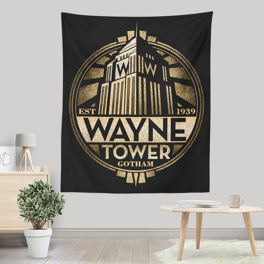 Wayne Tower - Wall Tapestry
