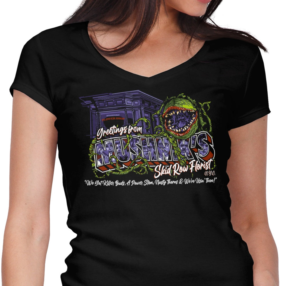 We Got Killer Buds - Women's V-Neck