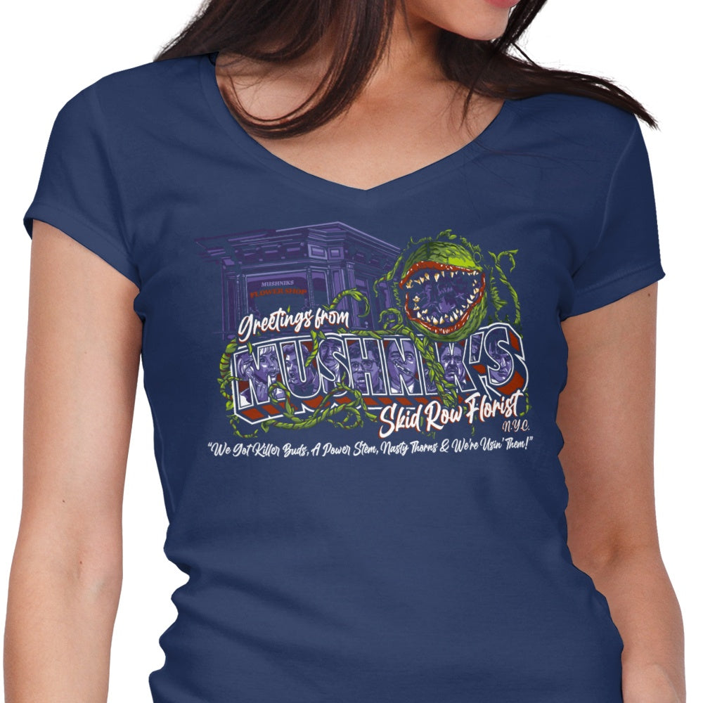 We Got Killer Buds - Women's V-Neck