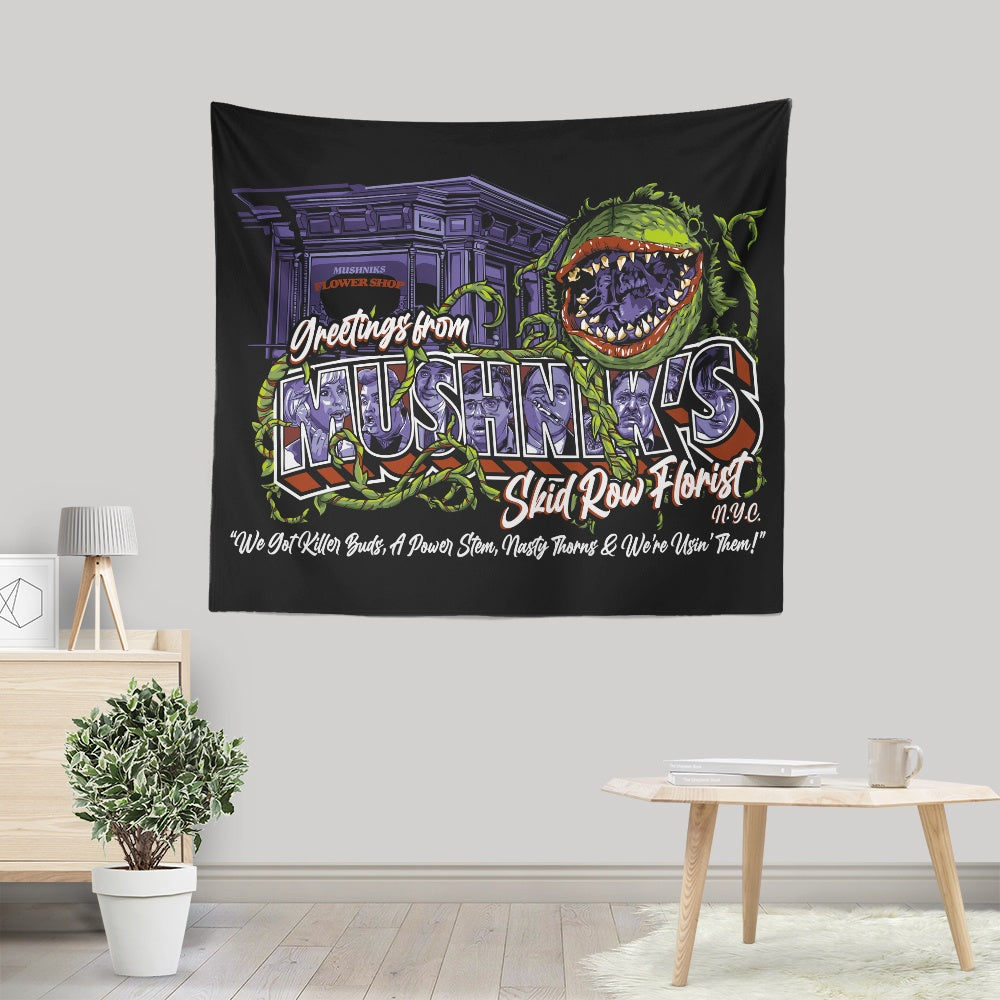 We Got Killer Buds - Wall Tapestry