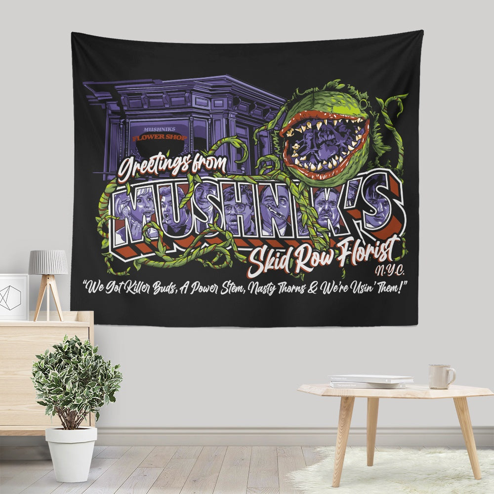 We Got Killer Buds - Wall Tapestry