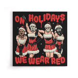 We Wear Red - Canvas Print