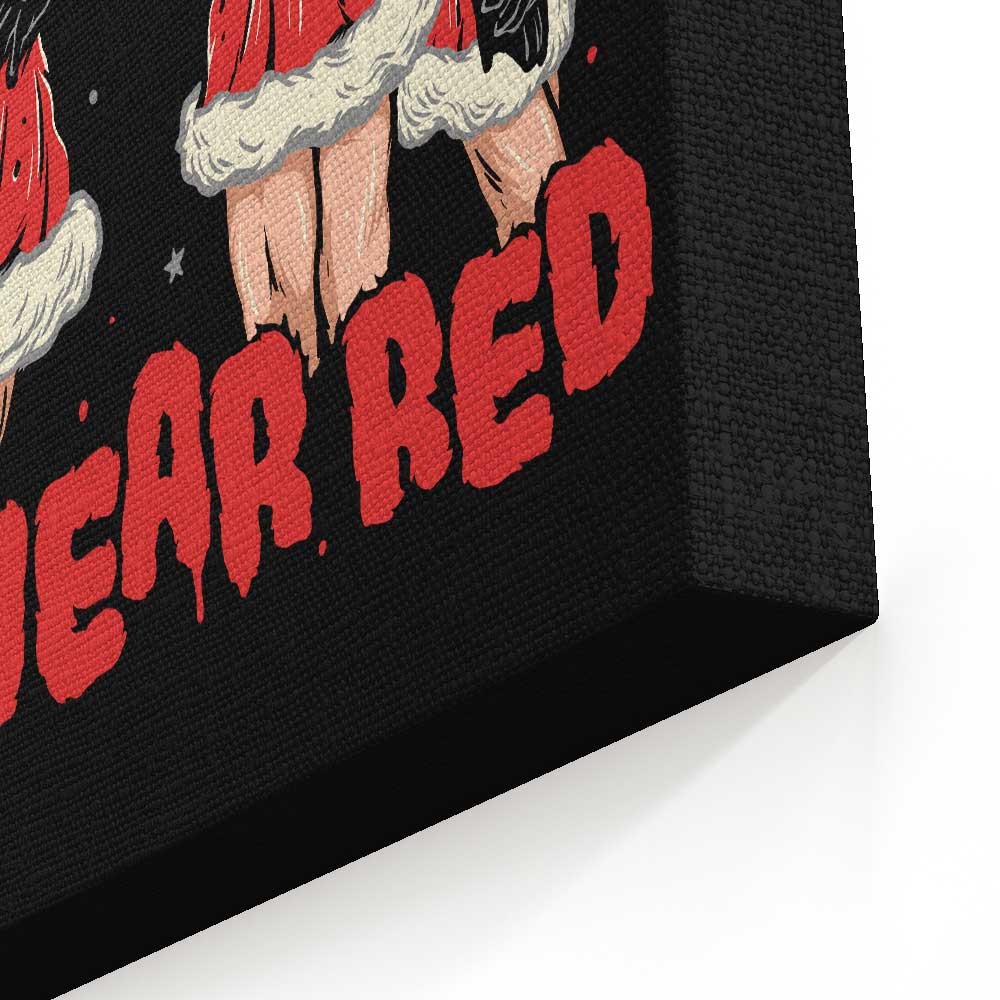 We Wear Red - Canvas Print