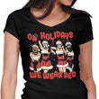 We Wear Red - Women's V-Neck