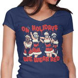 We Wear Red - Women's V-Neck