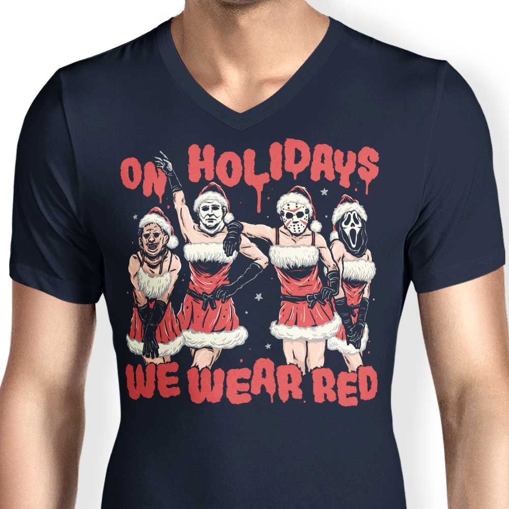 We Wear Red - Men's V-Neck
