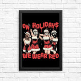 We Wear Red - Posters & Prints