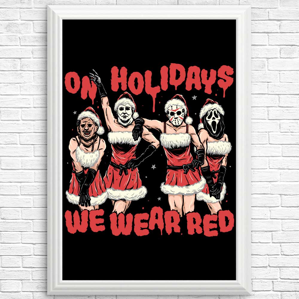 We Wear Red - Posters & Prints