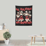 We Wear Red - Wall Tapestry