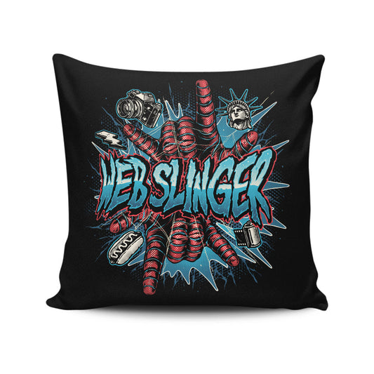 Web Slinger - Throw Pillow