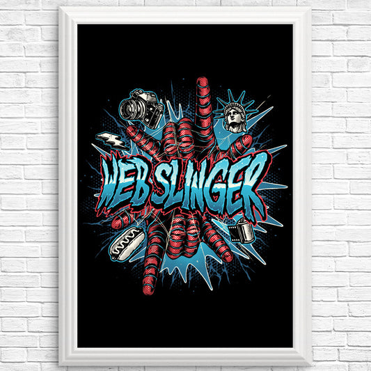 Web Slinger - Posters & Prints