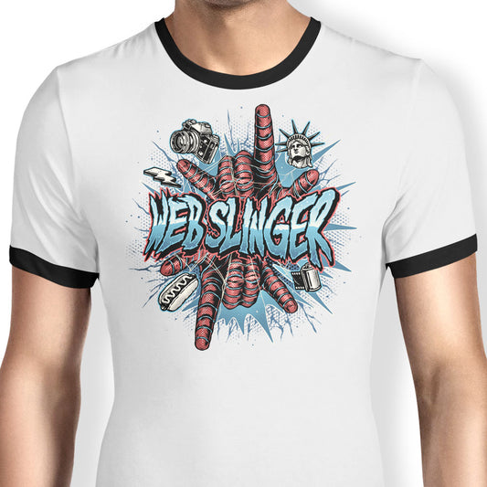 Web Slinger - Ringer T-Shirt