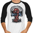 Web Swing and Punishment - 3/4 Sleeve Raglan T-Shirt
