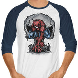 Web Swing and Punishment - 3/4 Sleeve Raglan T-Shirt
