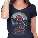 Web Swing and Punishment - Women's V-Neck