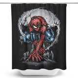 Web Swing and Punishment - Shower Curtain