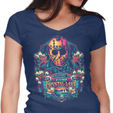 Welcome to Camp Crystal Lake - Women's V-Neck