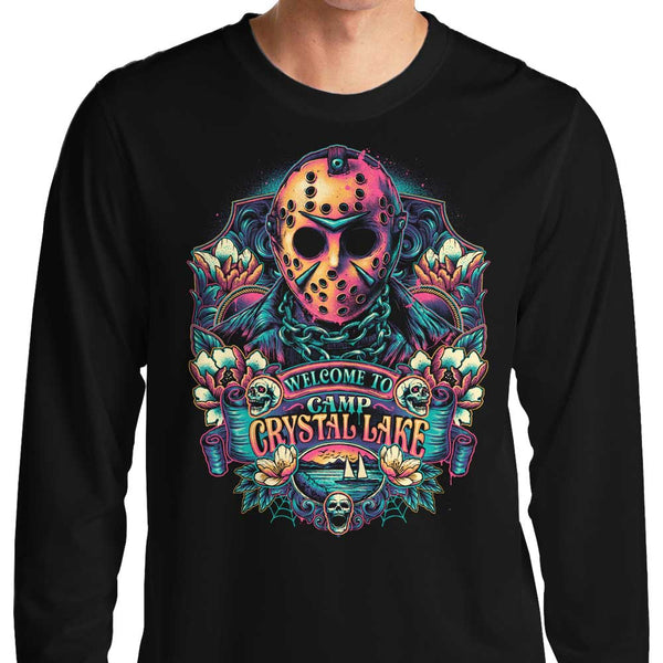Welcome to Camp Crystal Lake - Long Sleeve T-Shirt – Once Upon a Tee