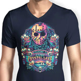 Welcome to Camp Crystal Lake - Men's V-Neck