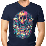 Welcome to Camp Crystal Lake - Men's V-Neck